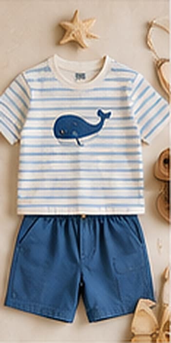 Ocean Buddy Set on a hanger